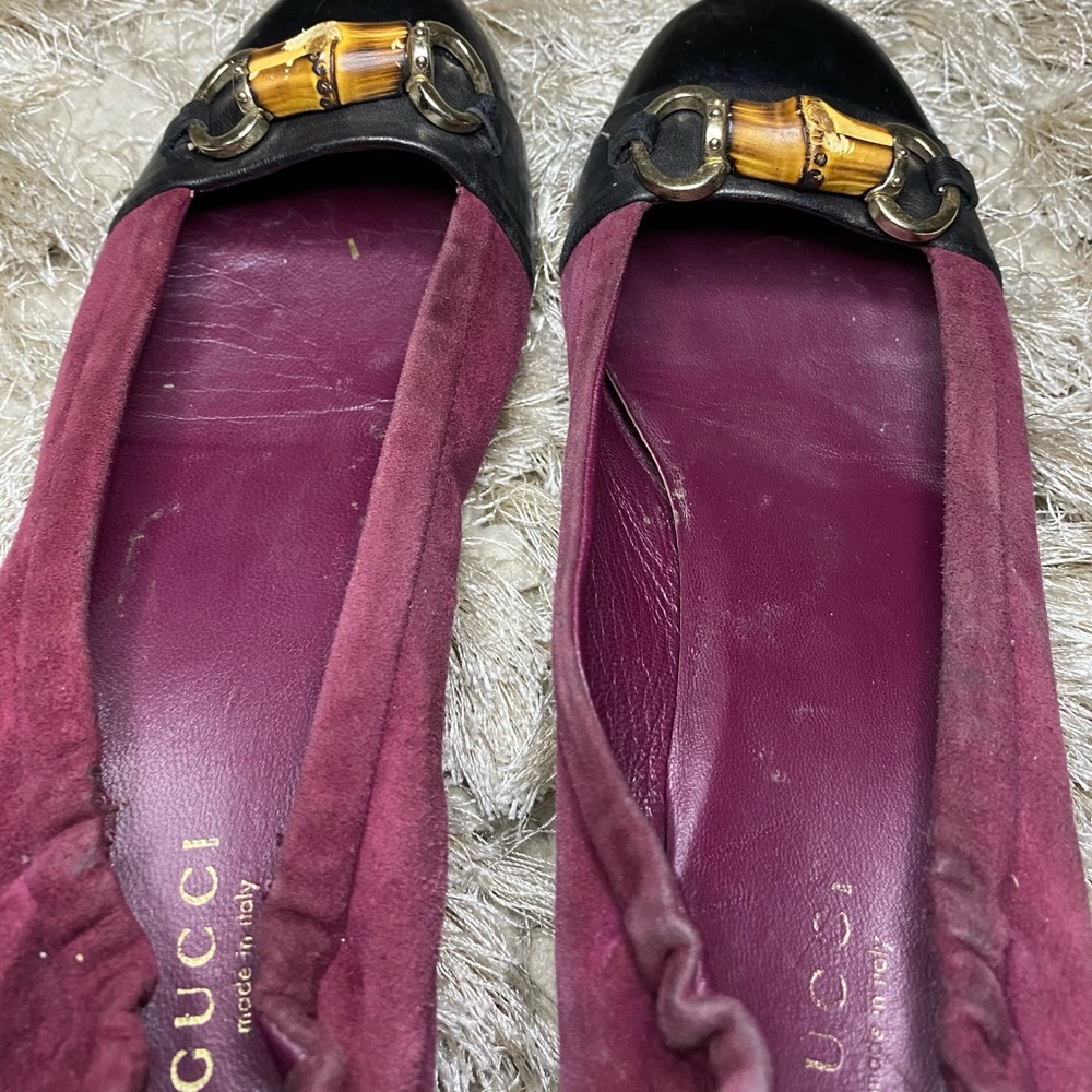 Gucci Bamboo collection shoes size 35.5 - Picture 10 of 11